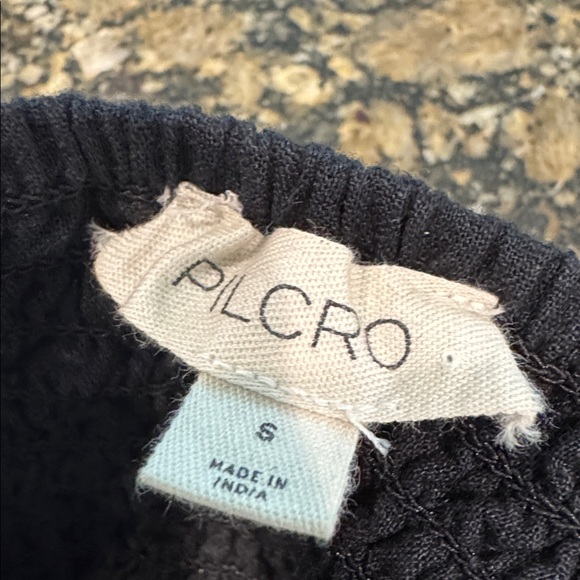 Anthropologie Pilcro Sleeveless Square Neck Linen Midi Dress Small Black - Picture 9 of 9